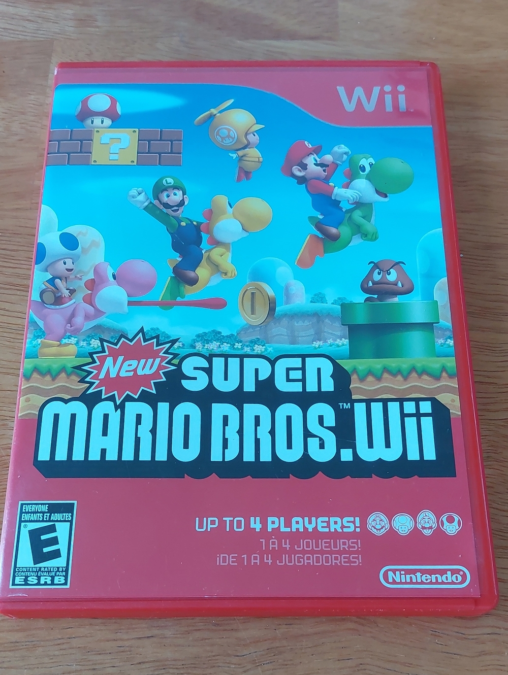 Wii Super Mario Bros Game